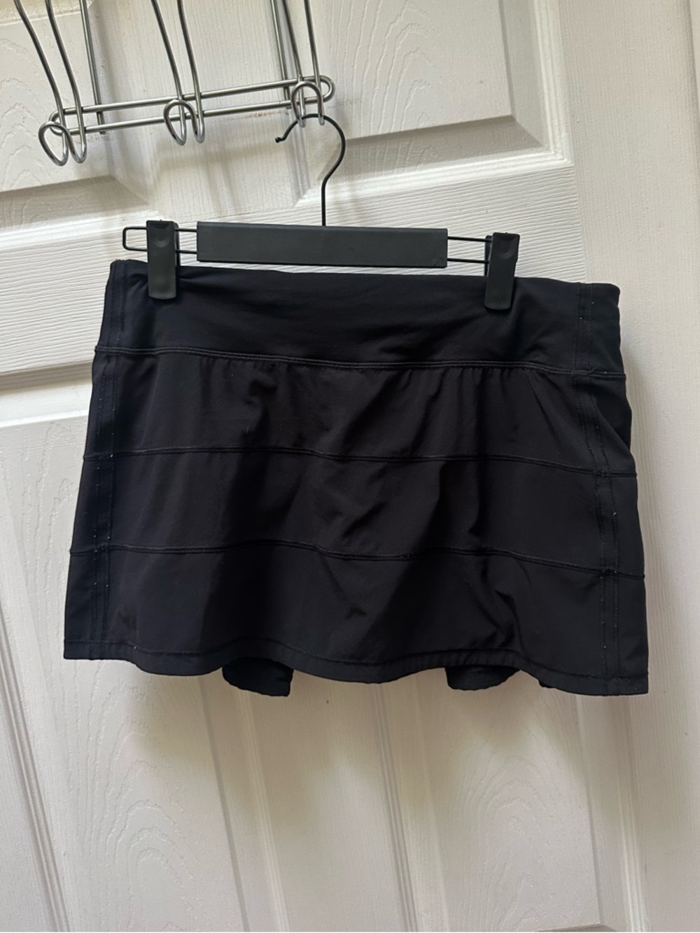 Lululemon Pace Rivale Black Skort skirt Tennis Golf 8 - Picture 2 of 8